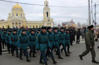 Участие личного состава в крестном ходе