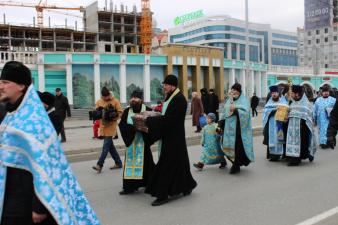 Участие личного состава в крестном ходе