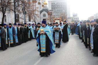 Участие личного состава в крестном ходе