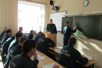 Переподготовка командиров отделений пожарных частей