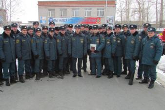 Переподготовка командиров отделений пожарных частей