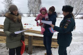 Курсанты института обучают население мерам безопасности на водных объектах