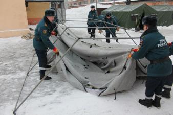 Приняли участие в комплексной тренировкке