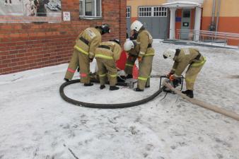 Приняли участие в комплексной тренировкке