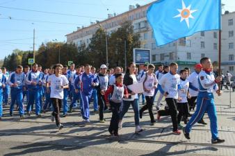 25.09.2016 Участие личного состава в Кроссе нации