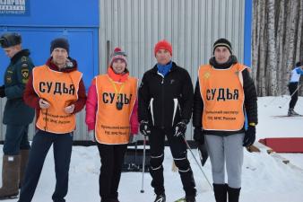 Лыжные гонки среди переменного состава института