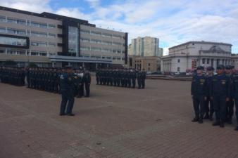 Тренировка ритуала приведения к Присяге