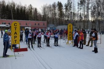 Лыжные гонки среди переменного состава института