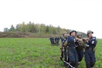 Практические занятия в полевом лагере