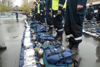 Проверка готовности аэромобильной группировки