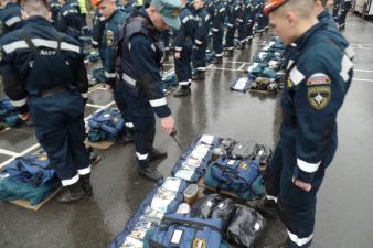 Проверка готовности аэромобильной группировки