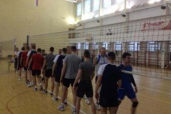 Второе место в городском турнире по волейболу