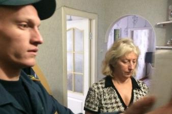 Профилактический рейд курсантов в жилом секторе