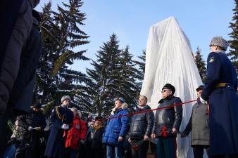 Открытие мемориала легендарному полководцу