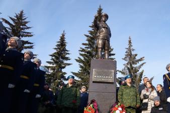 Открытие мемориала легендарному полководцу